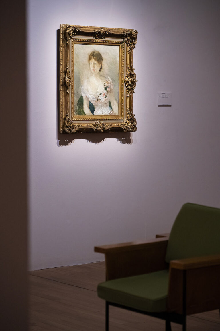 Berthe Morisot, installation view at GAM, Toino, 2024. Photo Perottino