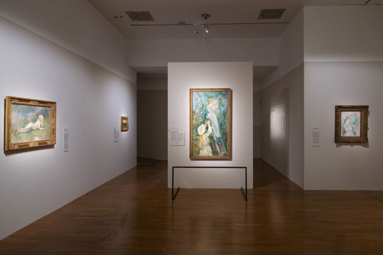 Berthe Morisot, installation view at GAM, Toino, 2024. Photo Perottino