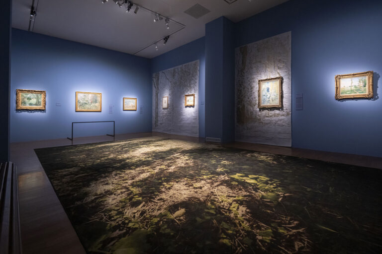 Berthe Morisot, installation view at GAM, Toino, 2024. Photo Perottino