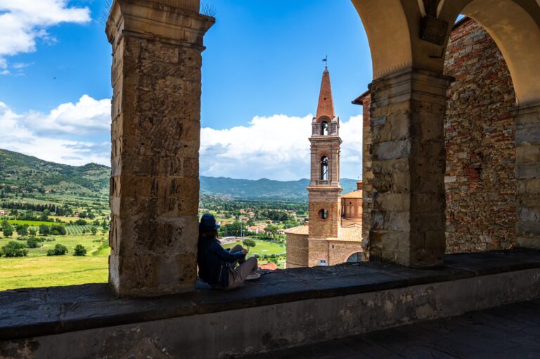 Castiglion Fiorentino, loggiato del Vasari