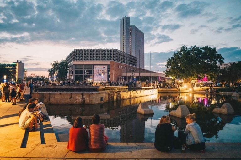 Chemnitz, Germania. Stadthalle