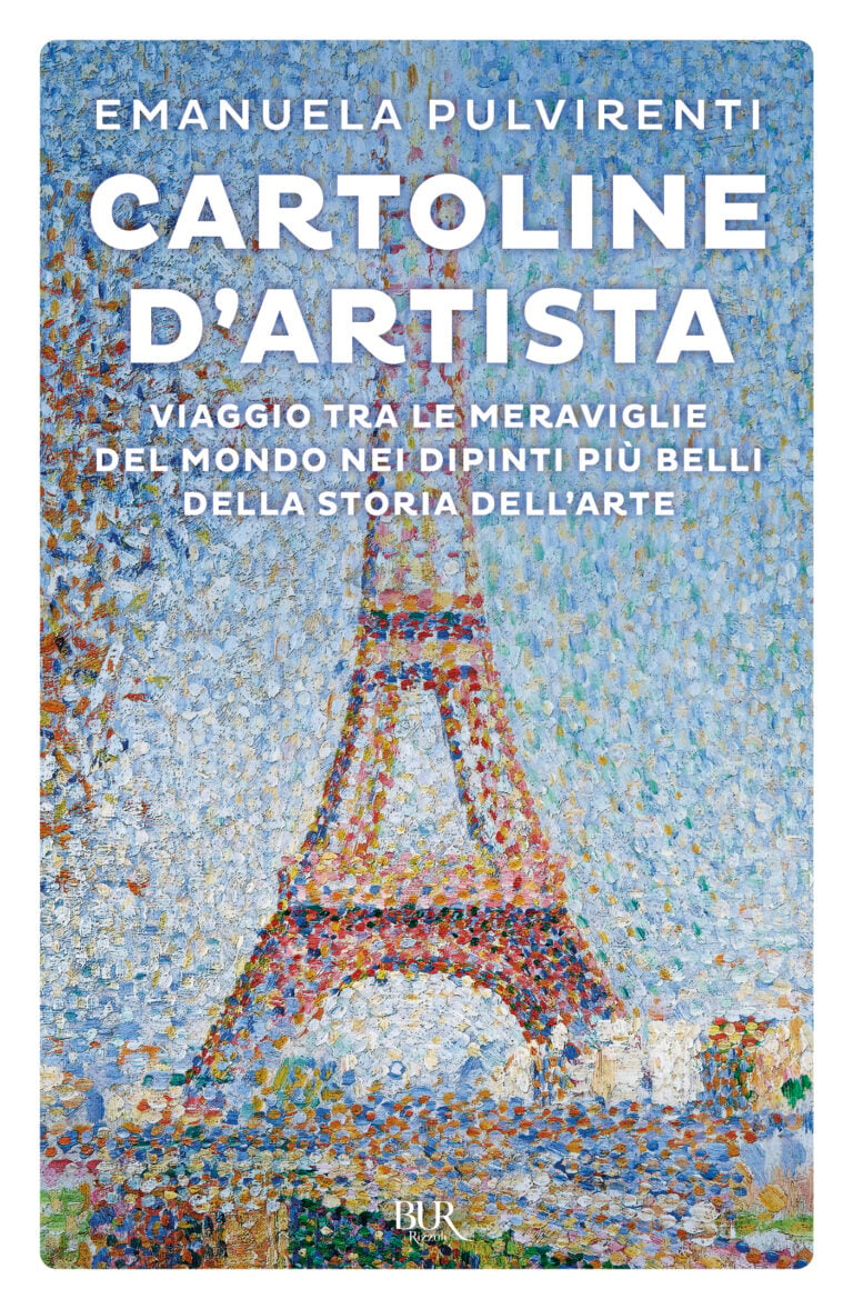 La copertina del libro Cartoline d'artista di Emanuela Pulvirenti