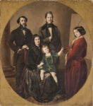 Emma Gaggiotti (Richards) (1825 Roma - 1912 Velletri) La Famiglia Gaggiotti Richards 1853 (circa), Pastello e tempera, 59x51 cm Roma, Museo di Roma a Palazzo Braschi- Gabinetto delle Stampe