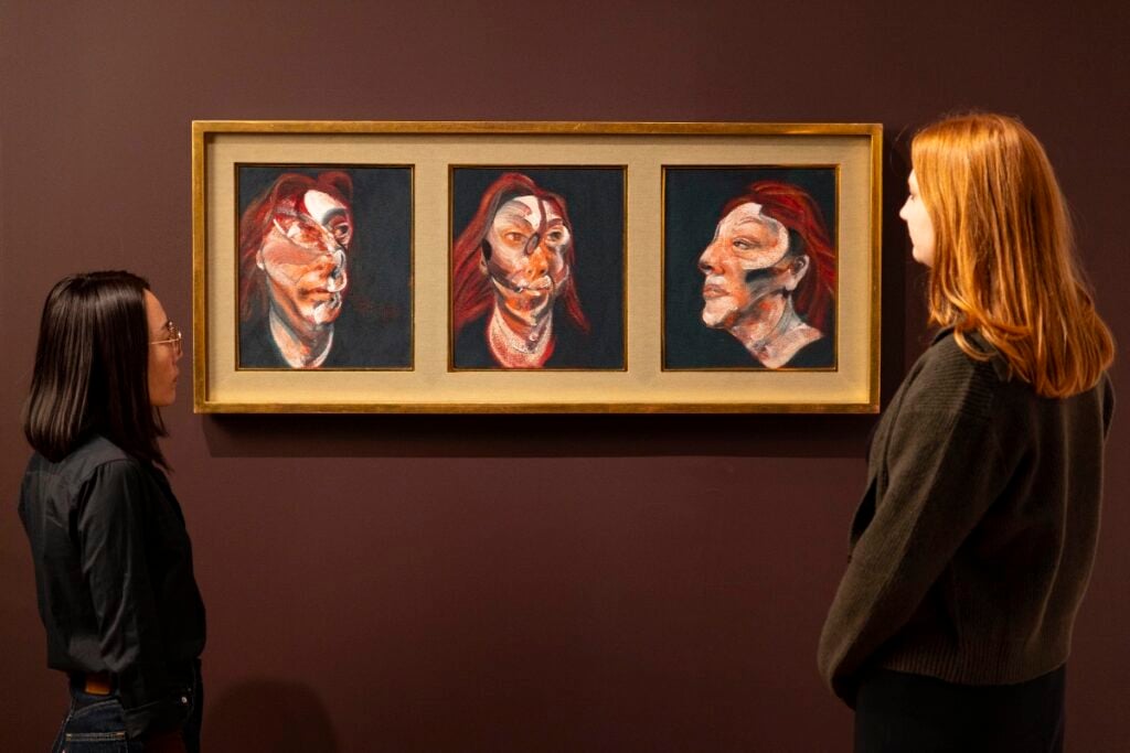 Tutte le foto della grande mostra su Francis Bacon alla National Portrait Gallery di Londra