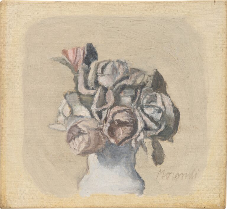 Giorgio Morandi, Fiori, 1955. Courtesy Sotheby's 