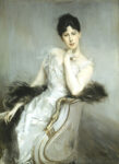 Giovanni Boldini, Signora in bianco, 1902 Firenze Gallerie degli Uffizi