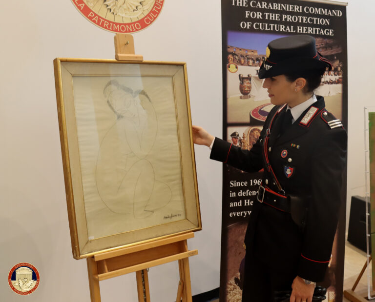 img9759 Oltre 2.100 opere d’arte contemporanea confiscate dai Carabinieri: falsi e ricettazione nell’indagine