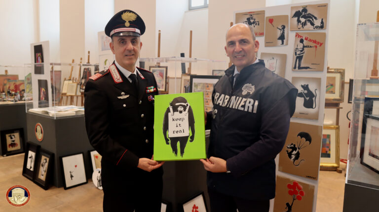 img9815 Oltre 2.100 opere d’arte contemporanea confiscate dai Carabinieri: falsi e ricettazione nell’indagine