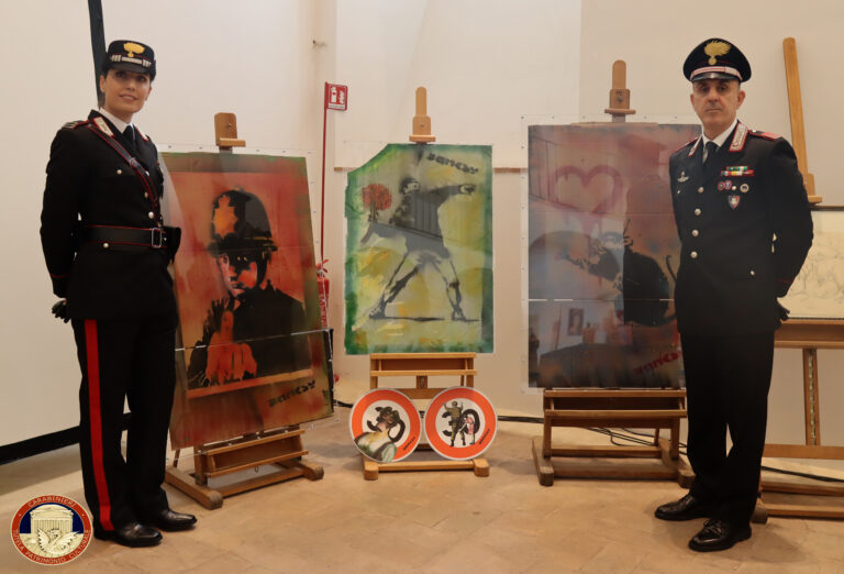 img9833 Oltre 2.100 opere d’arte contemporanea confiscate dai Carabinieri: falsi e ricettazione nell’indagine