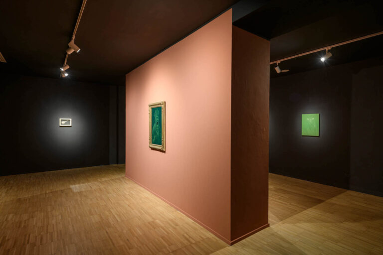 Leonardo Petrucci, Viriditas, installation view at Galleria Gilda Lavia, Roma, 2024. Photo Giorgio Benni