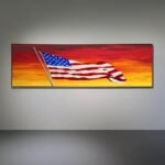 Ed Ruscha, Georges' Flag, Sotheby's