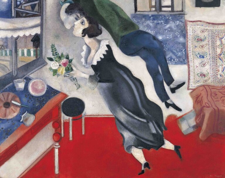 Marc Chagall, Compleanno, 1923. AOKI Holdings © Bildrecht, Vienna 2024. Photo AOKI Holdings