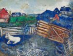 Marc Chagall, L'aquilone, 1925-1926. The ALBERTINA Museum, Vienna – The Batliner Collection © Bildrecht, Vienna 2024