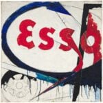 Mario Schifano, Il segno d'energia, 1965. Courtesy Sotheby's 