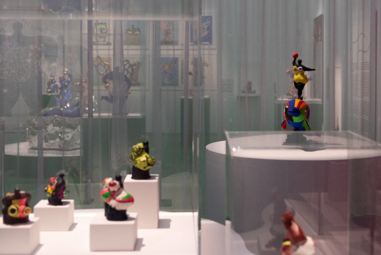 Niki de Saint Phalle, installation view at MUDEC, Milano, 2024. Photo Carlotta Coppo