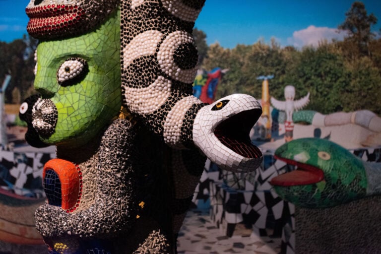 Niki de Saint Phalle, installation view at MUDEC, Milano, 2024. Photo Carlotta Coppo