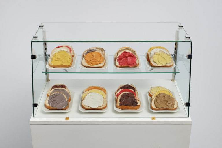 Claes Oldenburg, 24 Open-Faced Sandwiches. Courtesy Phillips