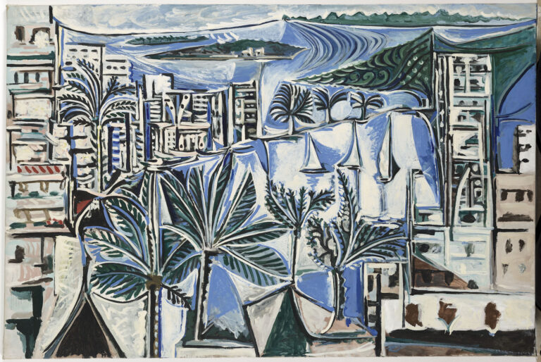 Pablo Picasso, La Baie de Cannes Cannes, 19 aprile 1958 - 9 giugno 1958 © Succession Picasso by SIAE 2024