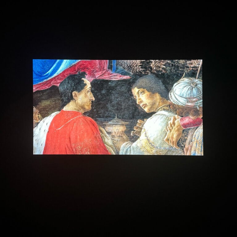 Sandro Botticelli, Adorazione dei Magi, installation view at Museo Diocesano, Milano, 2024