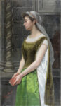 Virginia Barlocci (Riccardi, Mariani) (1824–1898) Beatrice 1880, Olio su tela, 113 x 65,5 cm Roma, Museo di Roma a Palazzo Braschi