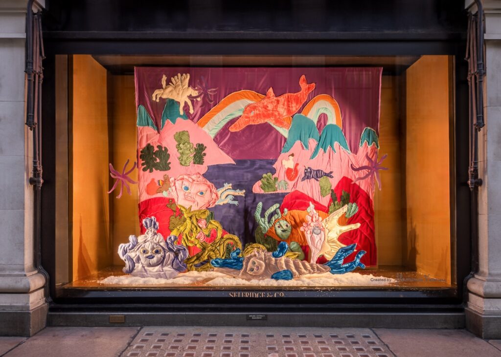 Selfridges more the merrier Christmas windows Flaminia Veronesi 