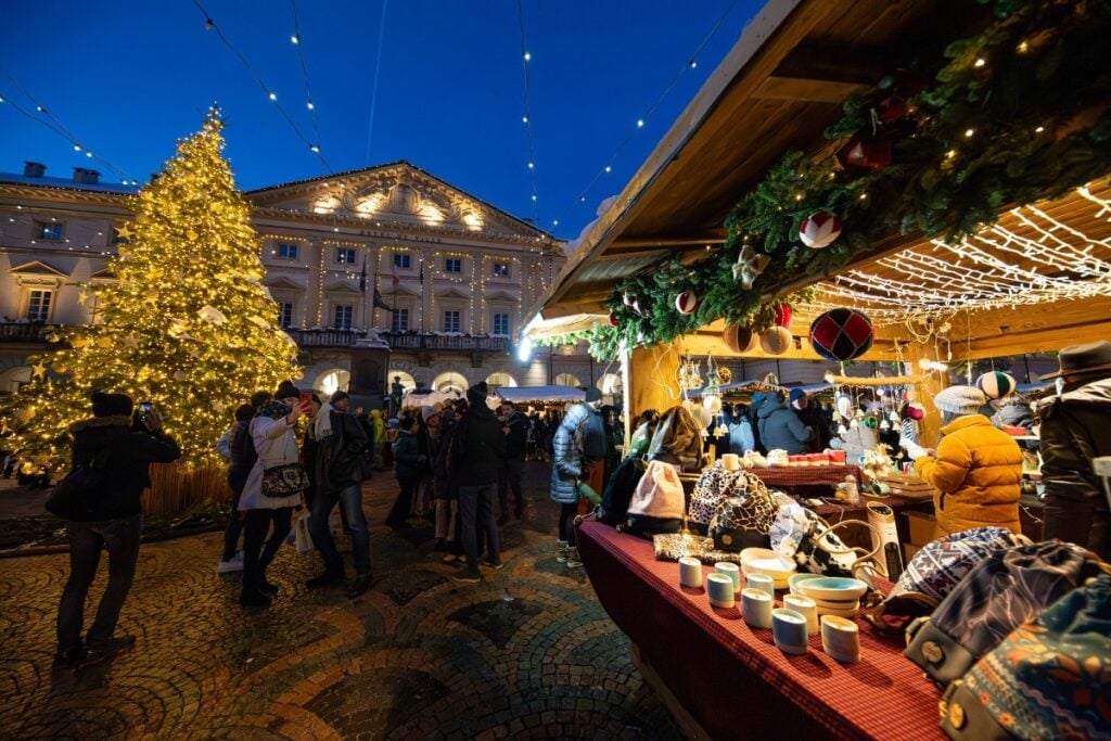 Aosta a Natale