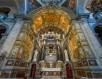 Santa Maria del Popolo, Arcone altare maggiore