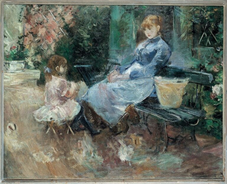 Berthe Morisot, La favola, 1883 Collezione privata, CMR 139 © Christian Baraja SLB