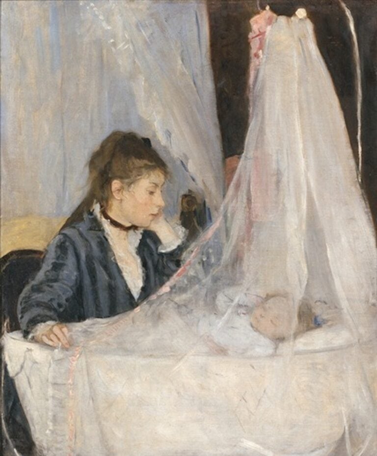 Berthe Morisot Le Berceau 1872 © Musée d’Orsay, Dist. RMN-Grand Palais : Patrice Schmid