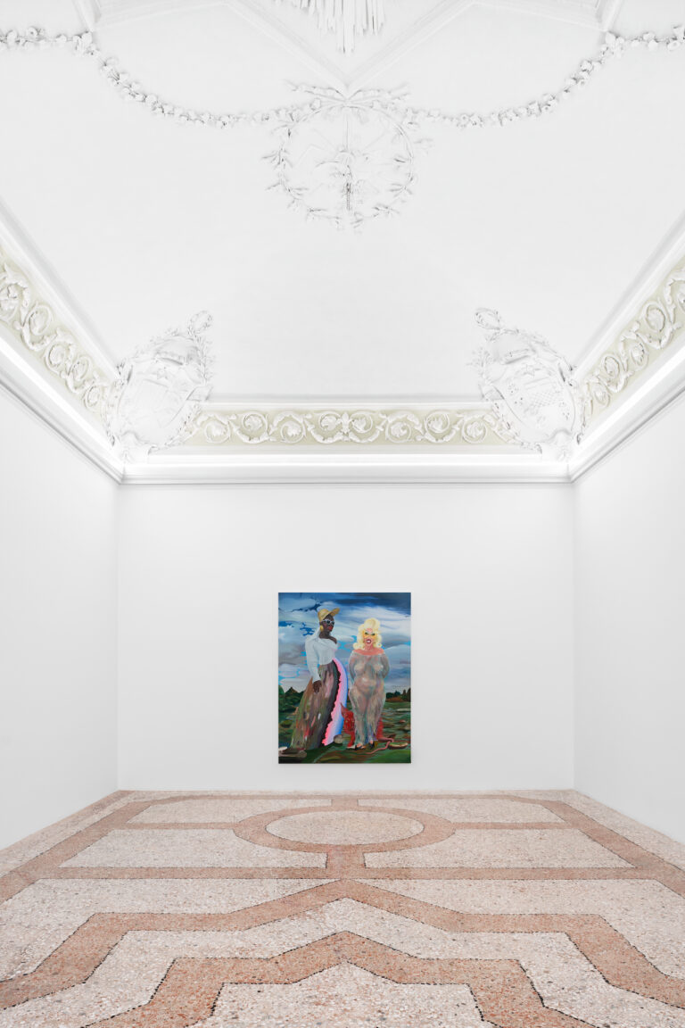 Dalton Gata, Dressed to Leave this World, installation view at Peres Projects, Milano, 2024. Courtesy Peres Projects. Photo t-space studio