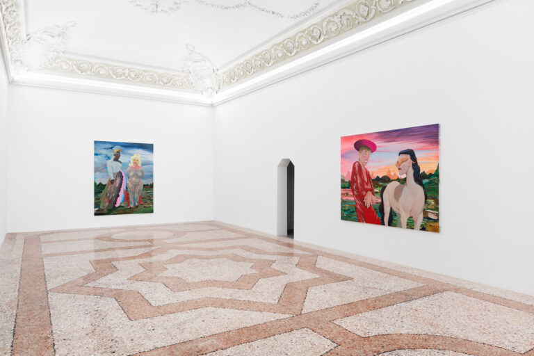 Dalton Gata, Dressed to Leave this World, installation view at Peres Projects, Milano, 2024. Courtesy Peres Projects. Photo t-space studio