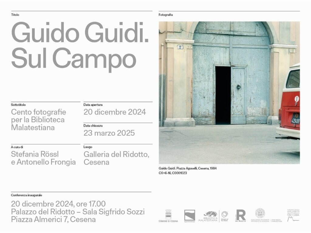 Guido Guidi – Sul campo. Cento fotografie per la Biblioteca Malatestiana