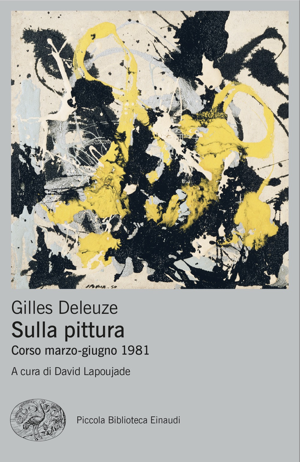 Gilles Deleuze, Sulla pittura, copertina