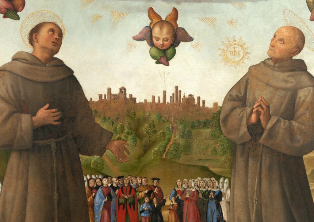 San Francesco tra Cimabue e Perugino