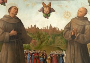 San Francesco tra Cimabue e Perugino