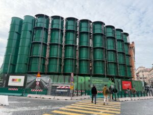 Il mega cantiere della metropolitana di Roma a Piazza Venezia diventerà un’opera d’arte contemporanea