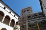 Il cantiere di restauro di Palazzo Nardini a Roma