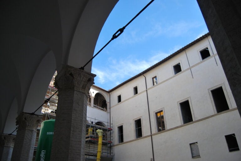 Il cantiere di restauro di Palazzo Nardini a Roma