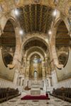 La nuova illuminazione del Duomo di Monreale. Photo Clorinda Scura