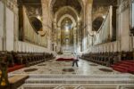 La nuova illuminazione del Duomo di Monreale. Photo Clorinda Scura