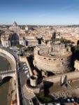 La riapertura del Passetto di Borgo a Castel Sant'Angelo. Photo Luigi di Stano