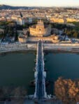 La riapertura del Passetto di Borgo a Castel Sant'Angelo. Photo Luigi di Stano