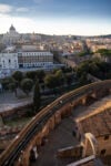 La riapertura del Passetto di Borgo a Castel Sant'Angelo. Photo Luigi di Stano