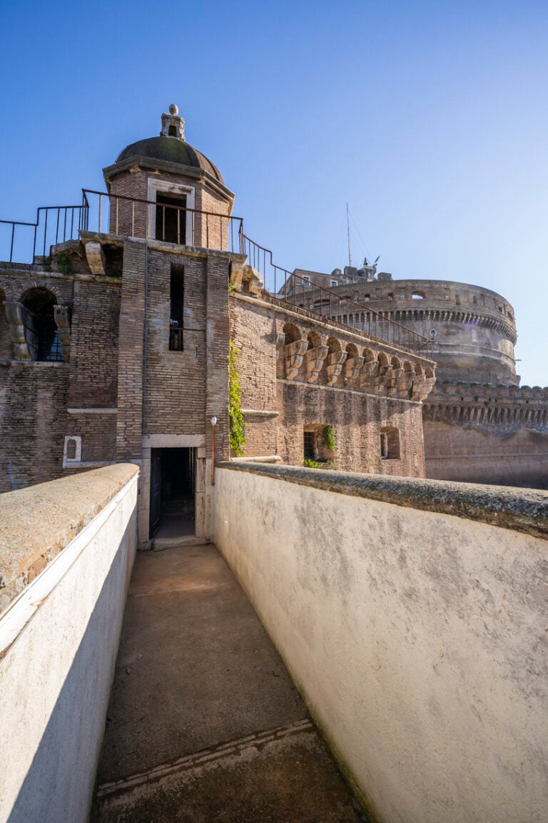 La riapertura del Passetto di Borgo a Castel Sant'Angelo. Photo Luigi di Stano