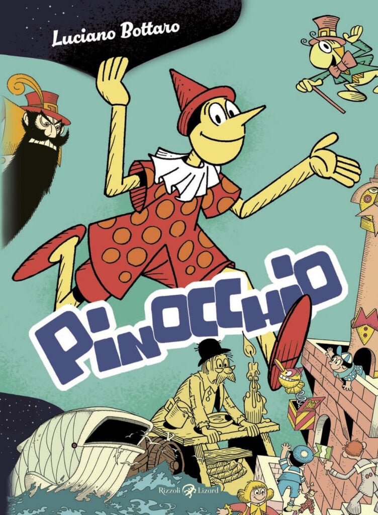 Luciano Bottaro, Pinocchio (Rizzoli Lizard, 2024). Copertina