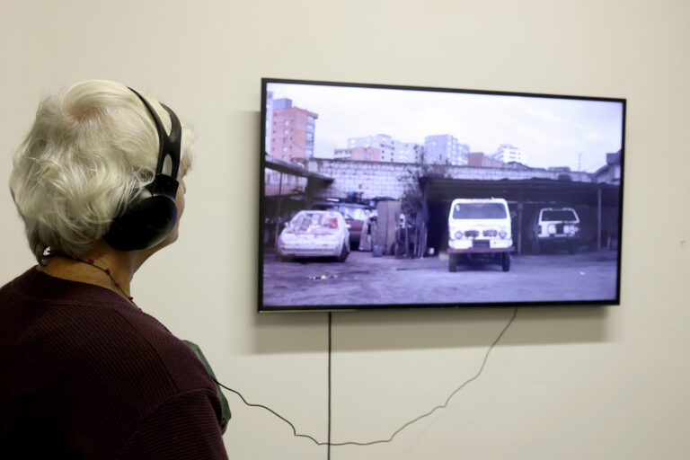 Installation view, Adrián Balseca al PAV di Torino