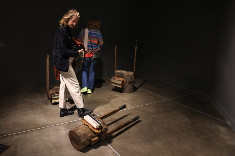 Installation view, Adrián Balseca al PAV di Torino