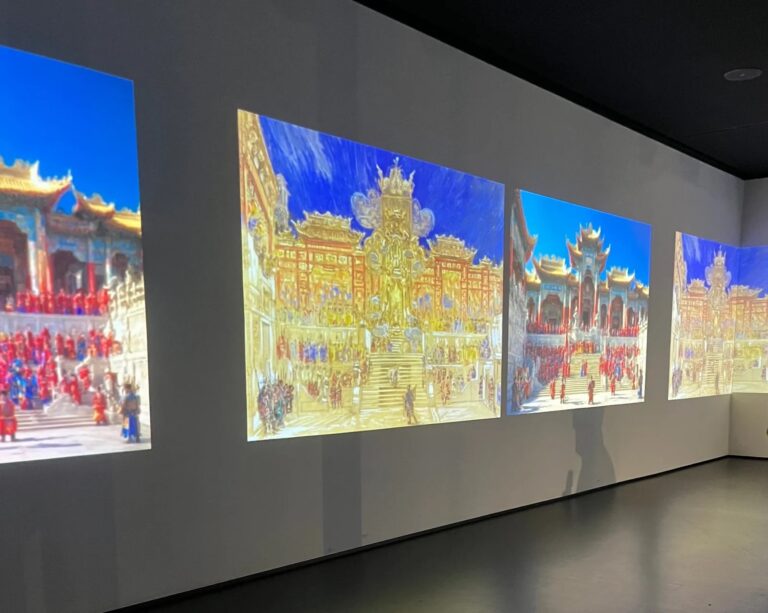 Puccini. Opera meets new media, installation view at Museo della Scala, Milano, 2024