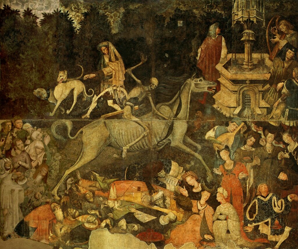 Trionfo della Morte - Galleria regionale di Palazzo Abatellis, Palermo, affresco staccato