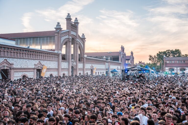 Un dj set in occasione di San Isidro al Matadero di Madrid, 2024